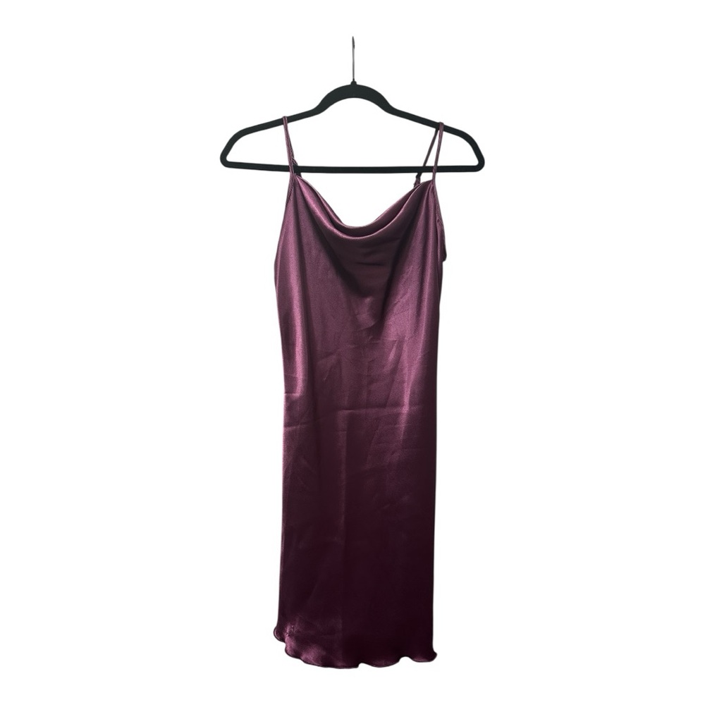 bebe Purple Slip Dress